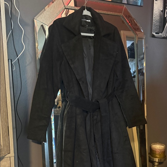 Floor length pea coat size small